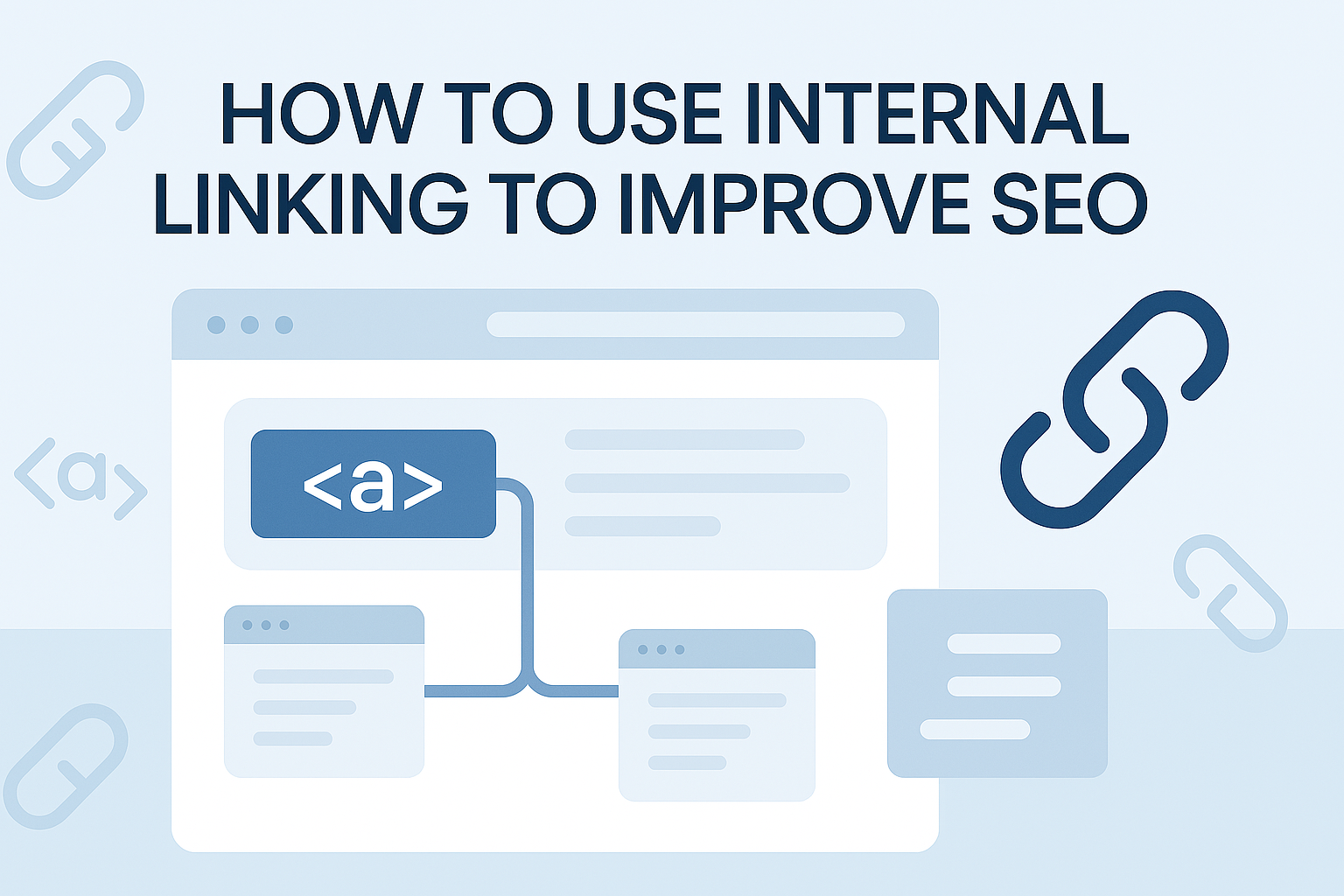How to Use Internal Linking to Improve SEO